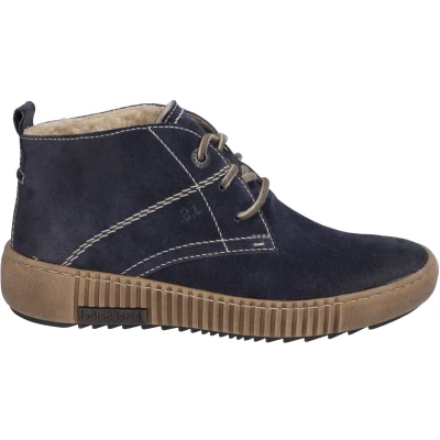 Afbeelding van Josef Seibel Maren 02 Veterboots, Dames, Maat: 37, Ocean Leer