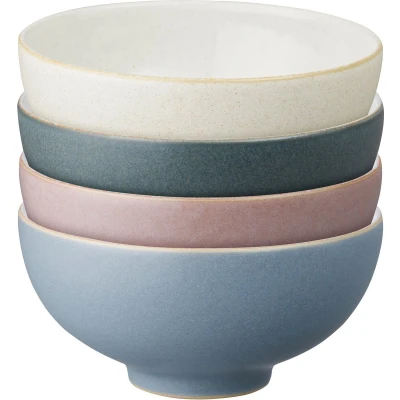 Afbeelding van Rijstkom Denby Impression Mixed 480 ml (Set van 4)