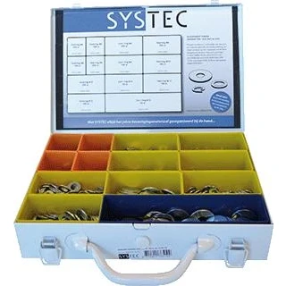Afbeelding van SYSTEC assortimentskoffer carrosserie/veer/sluitringen (1700 delig)