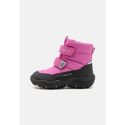 Afbeelding van Geox Baltic GIRL ABX Snowboots voor kinderen, Maat: 21, Fuchsia/black Imitatieleer/ textiel