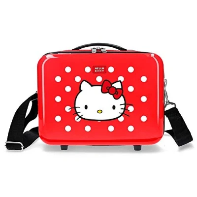 Afbeelding van Hello Kitty Je bent schattig aanpasbare ABS toilettas, Slot., 29x21x15 cm, Opbergtas voor spullen