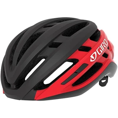 Afbeelding van Fietshelm Giro Men Agilis MIPS Matte Black Bright Red 59 63 cm