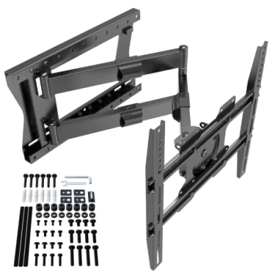 Afbeelding van XTRARM TiTon F 80 cm wandafstand, TV muurbeugel, lange zwenkarm, kantelen, zwenken, draaien, uitschuiven, ca. 32 75 inch tot 60kg, steun