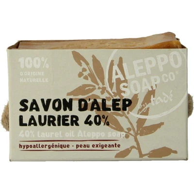 Afbeelding van Aleppo Soap Co Zeep 40%, 200 gram