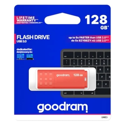 Afbeelding van Goodram UME3 1280O0R11 USB flash drive 128 GB Type A 3.2 Gen 1 (3.1 1) Oranje