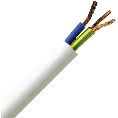 Afbeelding van Kopp 151810842 slangleiding H05 VV F 3G, 1,5 mm², 10 m, wit, m