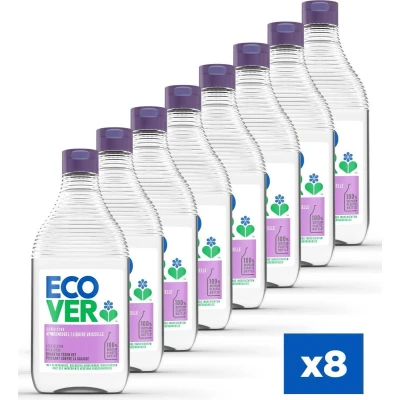 Afbeelding van 8x Ecover Afwasmiddel Lelie &amp; Lotus 450 ml