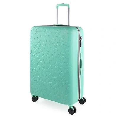 Afbeelding van Lois Grote Koffer Trolley Reiskoffer van Lois. Groot 4 Wielen Combinatieslot. ABS harde schaal, Munt