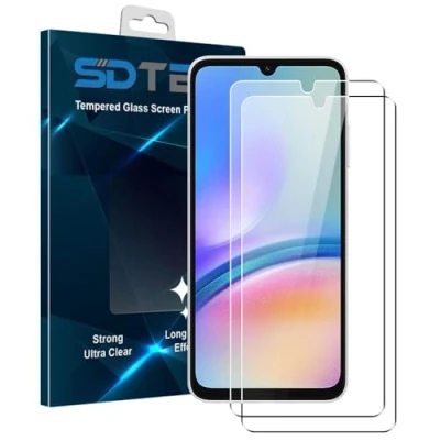 Afbeelding van SDTEK *2 Pack Screen Protector Compatibel met Samsung Galaxy A05s, Gehard Glas Premium Guard