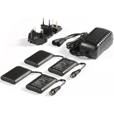 Afbeelding van Macna 7,4 Volt 3A Batterij Kit, zwart