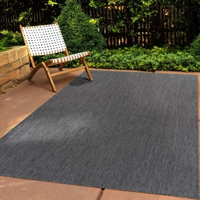 Afbeelding van Buitenkleed Aurora Antraciet 160x220 Cm
