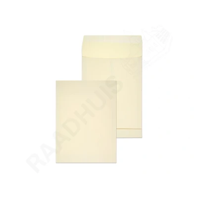 Afbeelding van Raadhuis monsterzak 229x324x38 C4 creme met plakstrip 125 stuks RD 309582