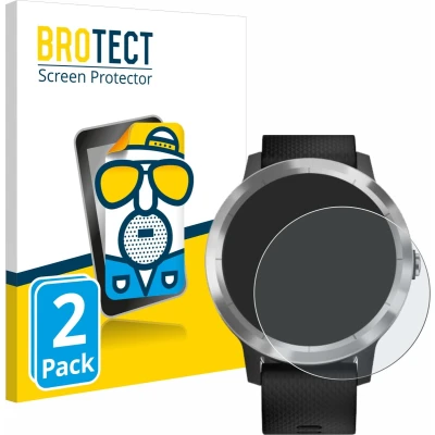 Afbeelding van BROTECT (2 Stuks) Antireflecterende Beschermfolie voor Garmin Vivoactive 3 / Forerunner 45 Approach S40 Anti Glare Screen Protector, Mat