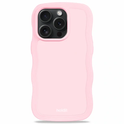 Afbeelding van Apple iPhone 15 Pro Max Hoesje Gerecycled kunststof Holdit Hardcase/Backcover Roze Telefoonhoesje