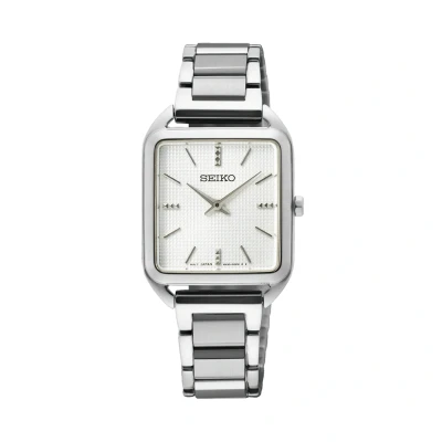 Afbeelding van Seiko SWR073P1 Horloge staal zilverkleurig wit 26 mm