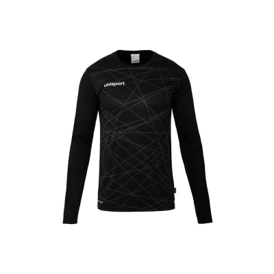 Afbeelding van Uhlsport Prediction Keepershirt Lange Mouw Kinderen Zwart / Wit Maat: 140