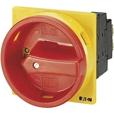 Afbeelding van Eaton T0 2 1/EA/SVB Nokkenschakelaar Uitschakelbaar 20 A 690 V 1 x 90 Geel, Rood stuk(s)