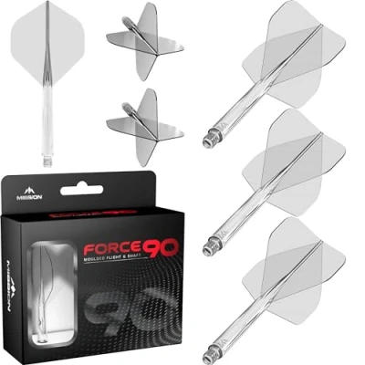Afbeelding van MISSION FORCE 90 CLEAR NO2 DART FLIGHTS INBETWEEN TWEENIE