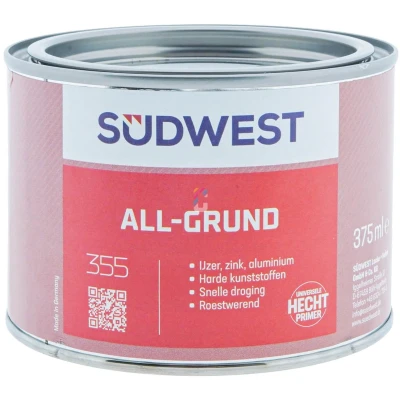 Afbeelding van Sudwest All Grund K51 Primer 375ML 9110 wit Grondverf &amp;