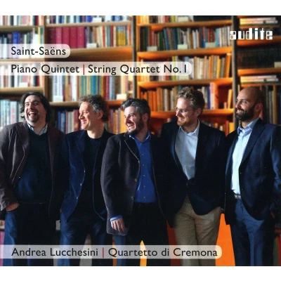 Afbeelding van Andrea Lucchesini &amp; Lumachi Quartetto di Cremona Saint Saëns: Piano Quintet String Quartet No. 1 (CD)