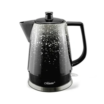 Afbeelding van Feel Maestro Waterkoker MR 074 Zwart Zilver Keramisch 1500 W 1,5 l