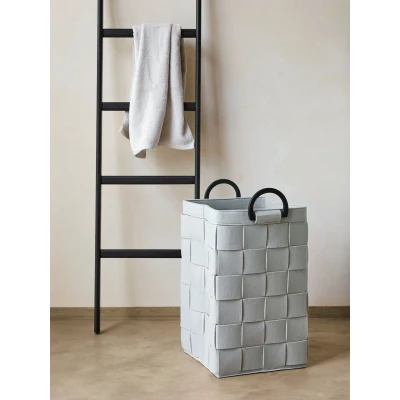 Afbeelding van Wasmand Aquanova Dix Silver grey 65 L