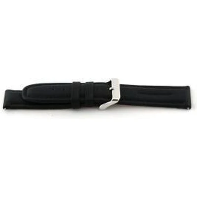 Afbeelding van Horlogeband Universeel F180 Leder Zwart 18mm