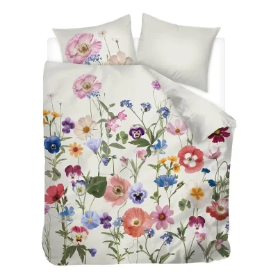 Afbeelding van Snoozing Pippa Dekbedovertrek Tweepersoons 200x200/220 cm Off White