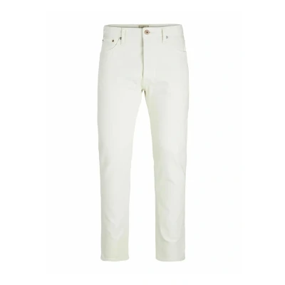 Afbeelding van Jack &amp; Jones Jeans Tapered Fit, Heren, Maat: 28x32, Ecru