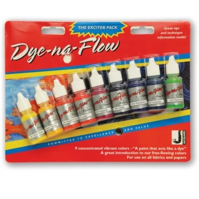 Afbeelding van Jacquard Producten dye NA Flow Exciter Pack 0,5 Oz (9 stuks)