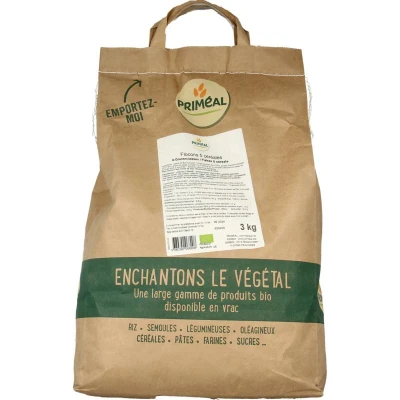 Afbeelding van Primeal 5 Granen Vlokken Bio 3000g