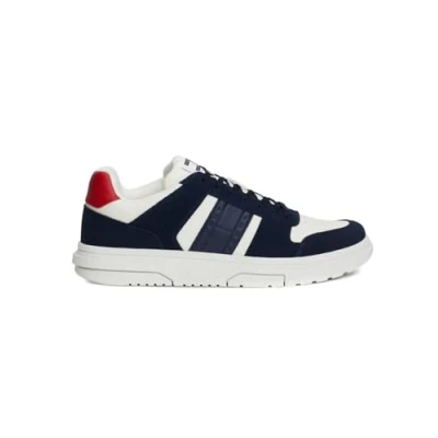 Afbeelding van Tommy Jeans The Brooklyn Mix MAT. (EM0EM01457) Low Top sneakers, Blue (Dark Night Navy), 42 EU, Dark Navy, EU