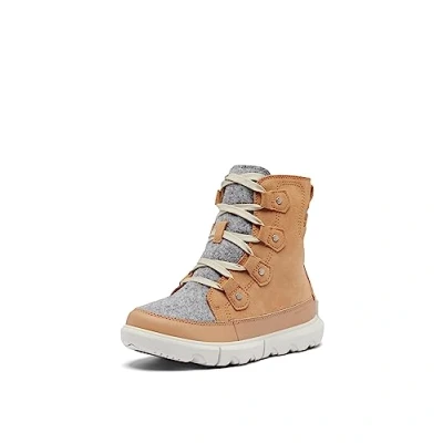 Afbeelding van Sorel Explorer Next Joan Waterproof, damesmodelaarzen, Tawny Buff, Moonstone, 38 EU