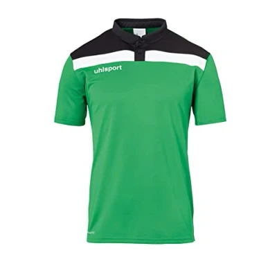 Afbeelding van Uhlsport Offense 23 Polo Heren Groen / Zwart Wit Maat: 5XL