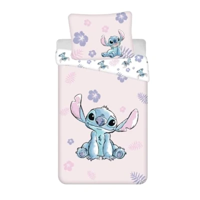 Afbeelding van Disney Lilo &amp; Stitch Dekbedovertrek Aloha Eenpersoons 140 x 200 cm Katoen