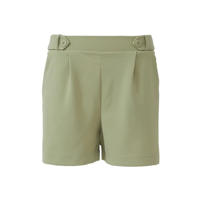 Afbeelding van Q/S by s.Oliver regular waist casual short lichtgroen