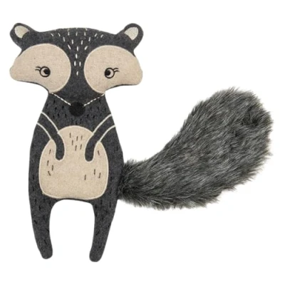 Afbeelding van Jack and Vanilla Revive Hondenknuffel recyclebaar knisperend Wol wasbeer 30cm