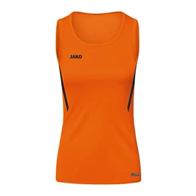 Afbeelding van JAKO Tanktop Challenge Fluo oranje/zwart