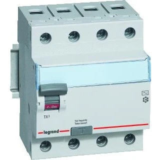 Afbeelding van Legrand aardlekschakelaar tx3 3p n 40a 30ma f 411815