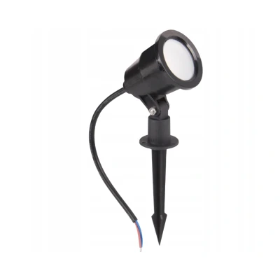 Afbeelding van LED mini grondspot 230V Warm wit 22cm Met prikpen