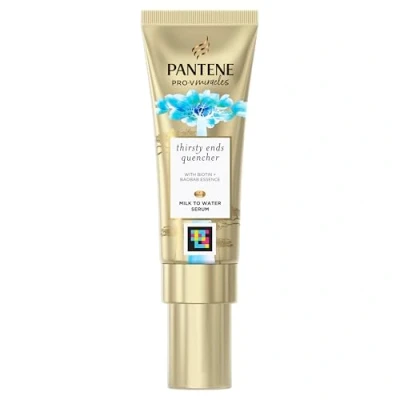 Afbeelding van Pantene Hydra Day Hair Serum, Voor Droog Beschadigd Haar, Leave in Haarbehandeling, 70ml, Melk Om Water Serum Dorstig Eindigt Quencher Met Biotine En Baobab Essence, Conditioner