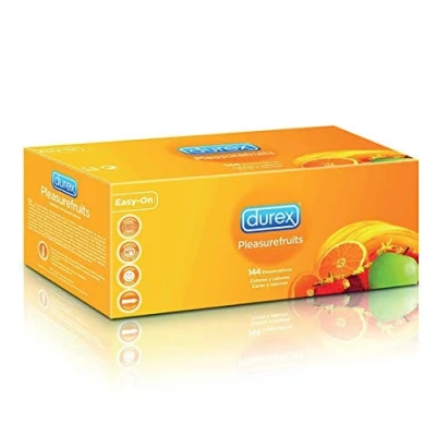 Afbeelding van DUREX Pleasure vruchten, 144 stuks