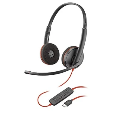 Afbeelding van POLY Blackwire 3220 Headset Bedraad Hoofdband Oproepen/muziek USB Type C Zwart