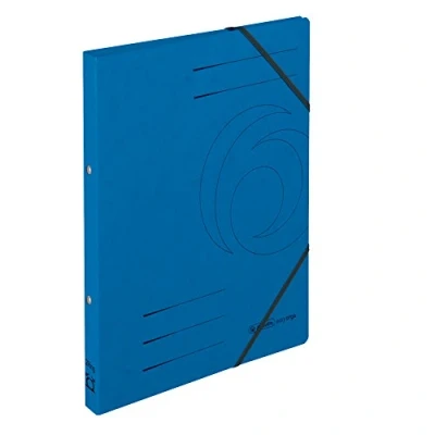 Afbeelding van herlitz 11255437 ringmappen &quot;Quality&quot;, A4, blauw, 2 ringmechaniek, rugbreedte 25 mm, 5 stuks