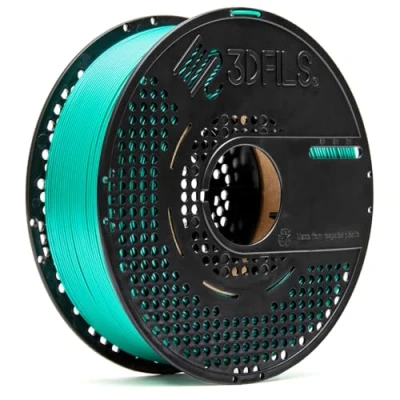 Afbeelding van 3DFILS PLA Filament voor Neat Winding esfill MAX: 1,75 mm, 1 kg, zijdegroen