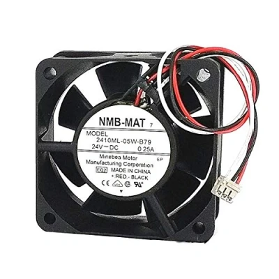 Afbeelding van Inverter alarm ventilator voor 2410ML 05W B79 NMB, Server Cooler Fan DC24V 0.25A, koelventilator 6CM 3WIRE