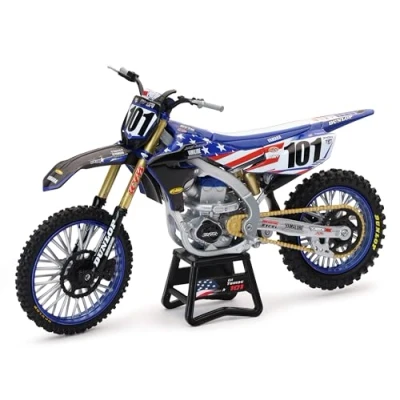 Afbeelding van Schaalmodel 1:12 Yamaha YZ450F Motocross of Nations Eli Tomac
