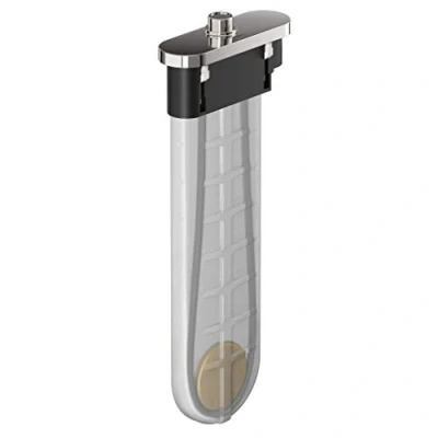 Afbeelding van Hansgrohe sbox afbouwdeel ovaal incl slangbox doucheslang en rozet met 1 functie t b v bad of tegelrand chroom 28020000