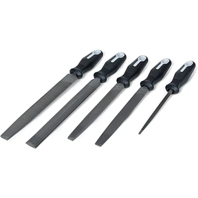 Afbeelding van Nicholson Crescent 22040HNNN Universele vijlenset met ergonomische handgrepen, 5 stuks, veelkleurig, één maat