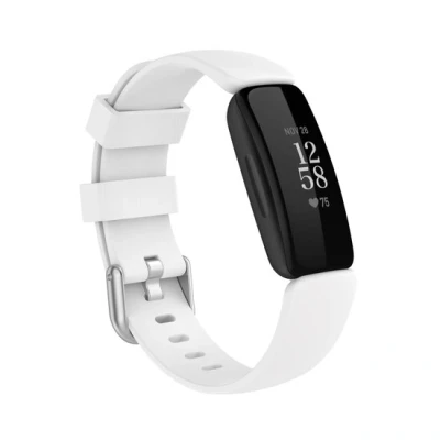 Afbeelding van Fitbit Inspire 2 &amp; Ace 3 Sportbandje met gesp Maat: Large Wit